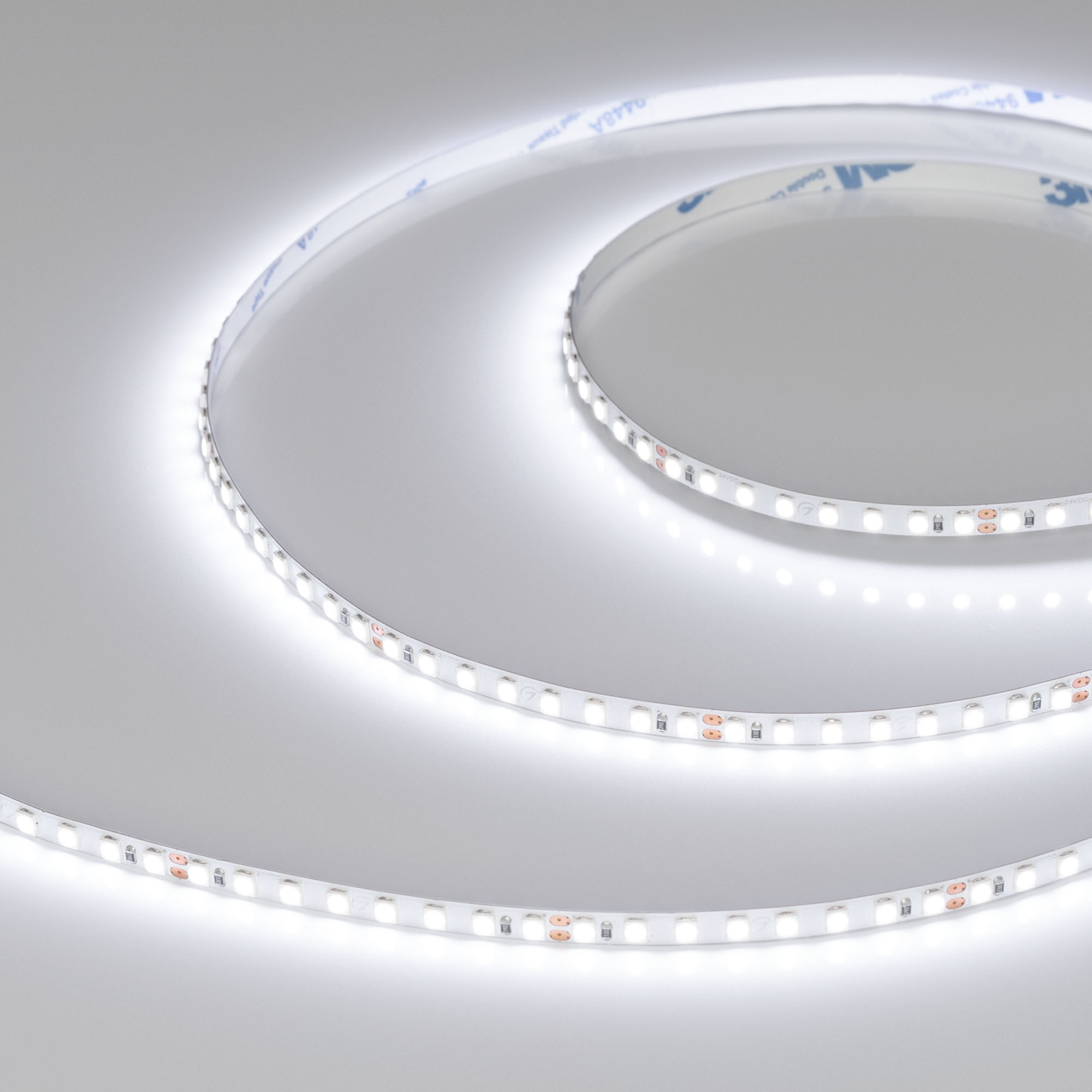 Arlight Лента RT-A160-5mm 24V White6000 (9.6 W/m, IP20, 2835, 5m) (Открытый)