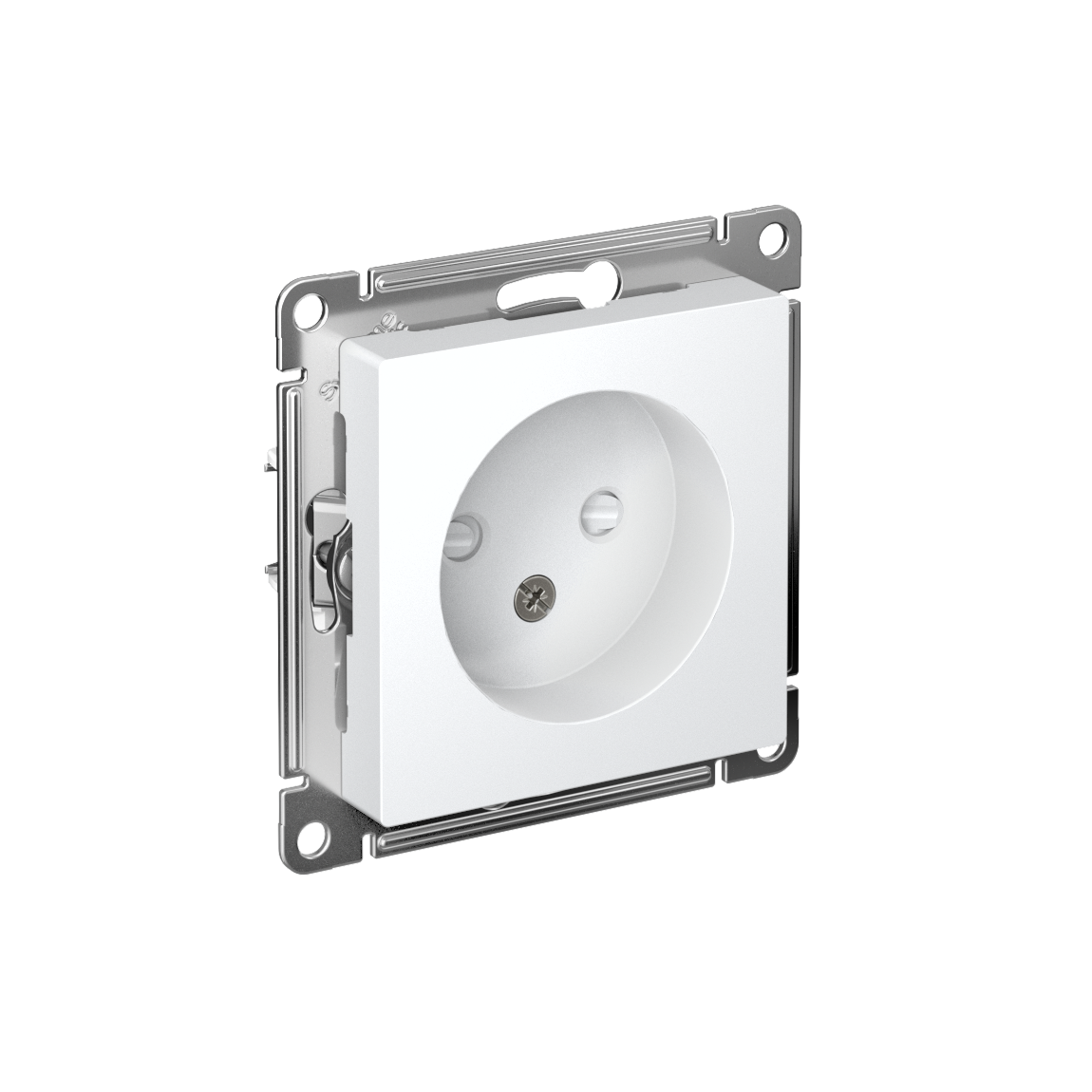Systeme Electric AtlasDesign Лотос Розетка б/з со шторками, 16А, механизм