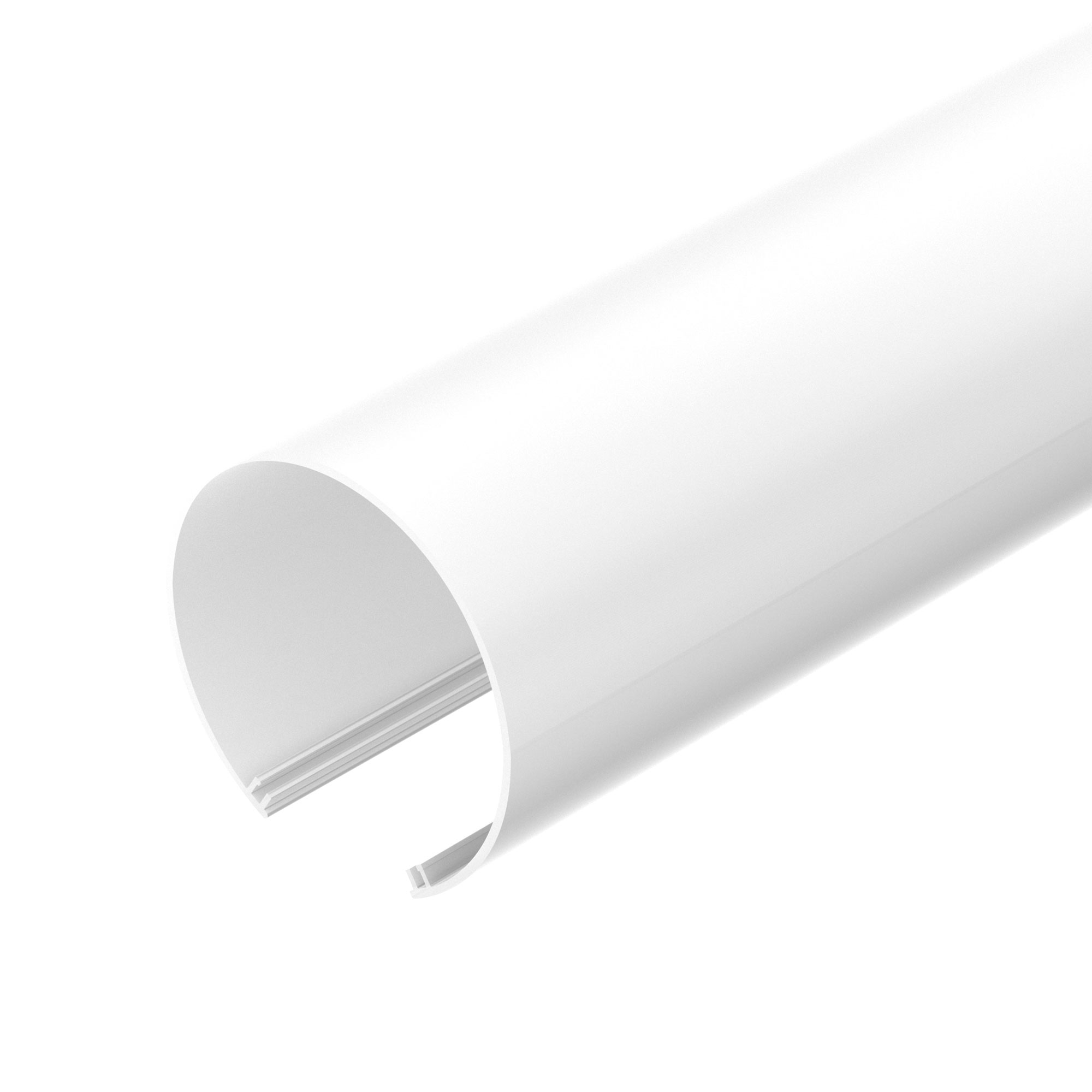 Arlight Экран SL-ROUND-D120-2000 OPAL (Пластик)