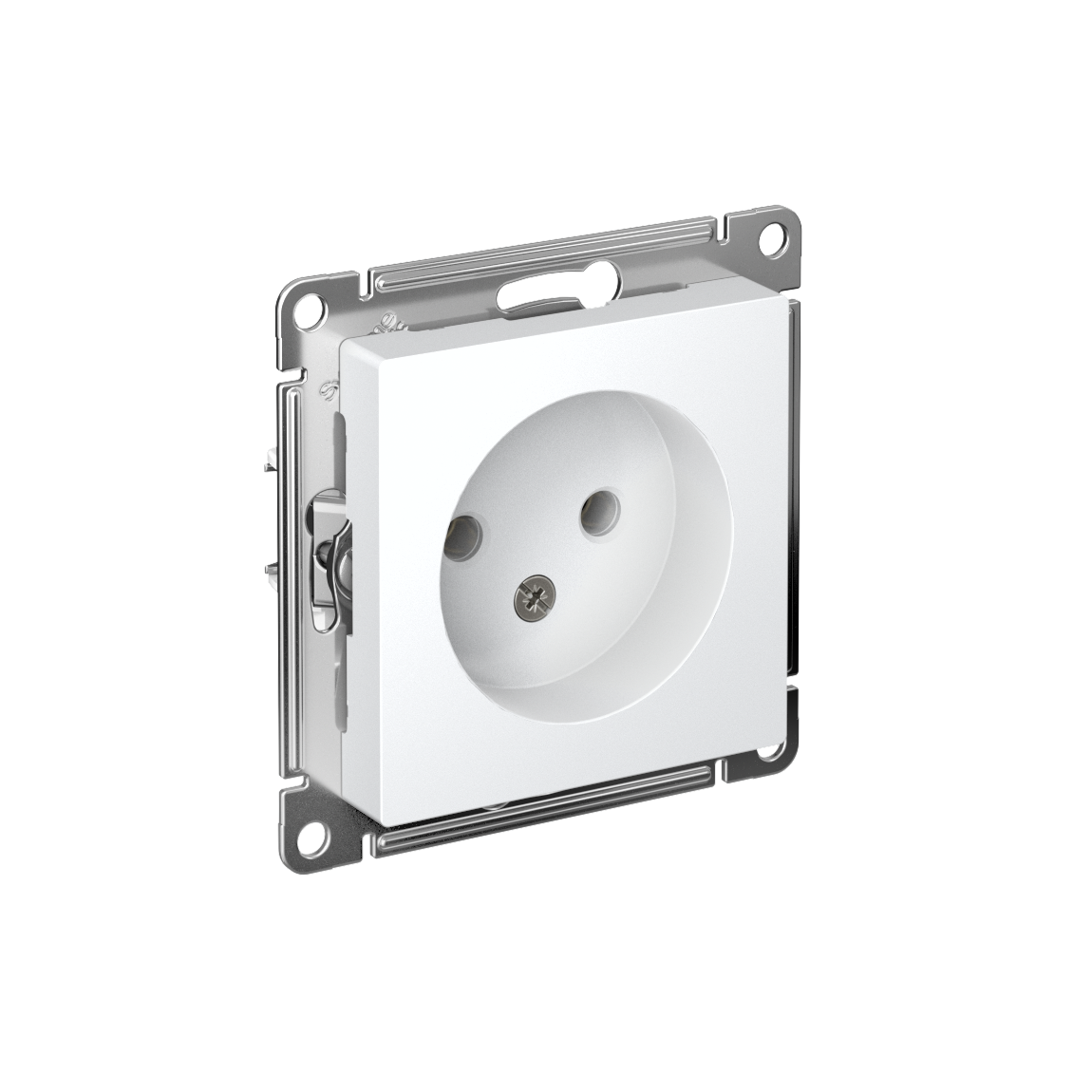 Systeme Electric AtlasDesign Лотос Розетка б/з без шторок, 16А, механизм