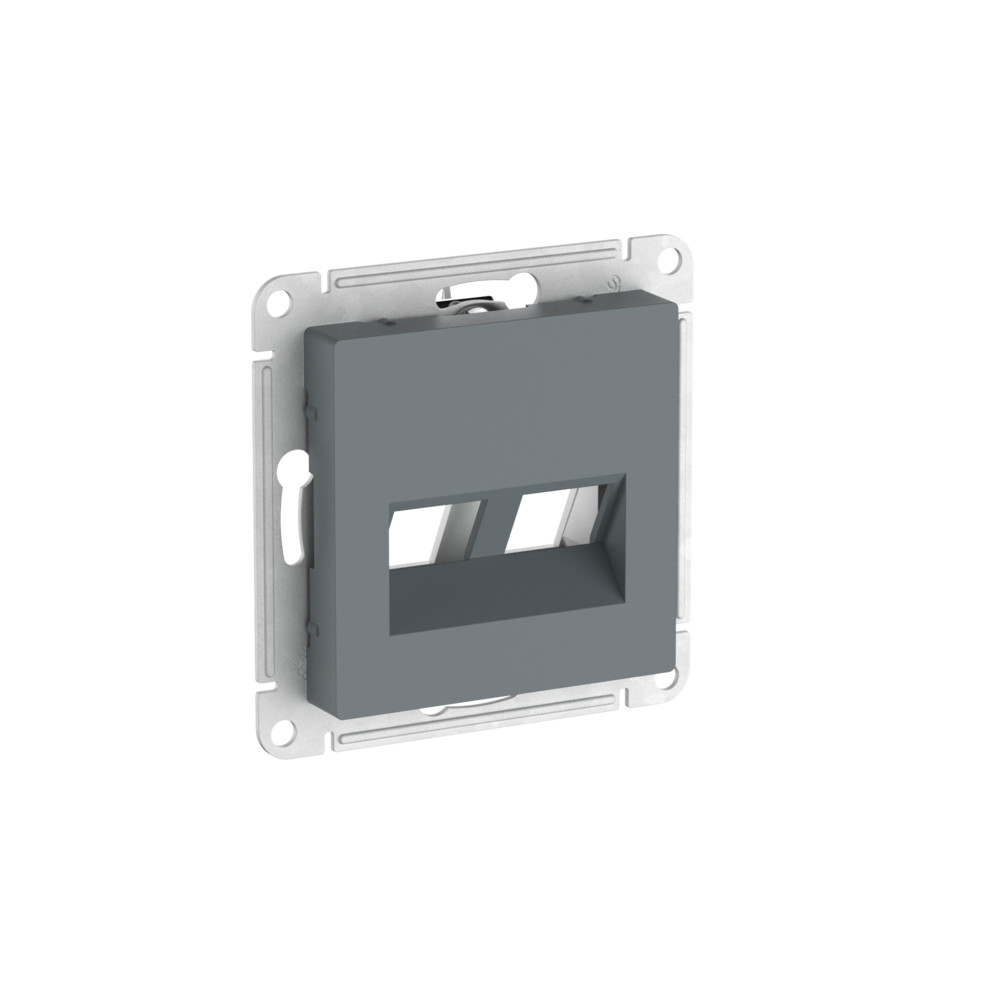 Systeme Electric AtlasDesign Грифель Накладка двойная для информационных функций типа Keystone