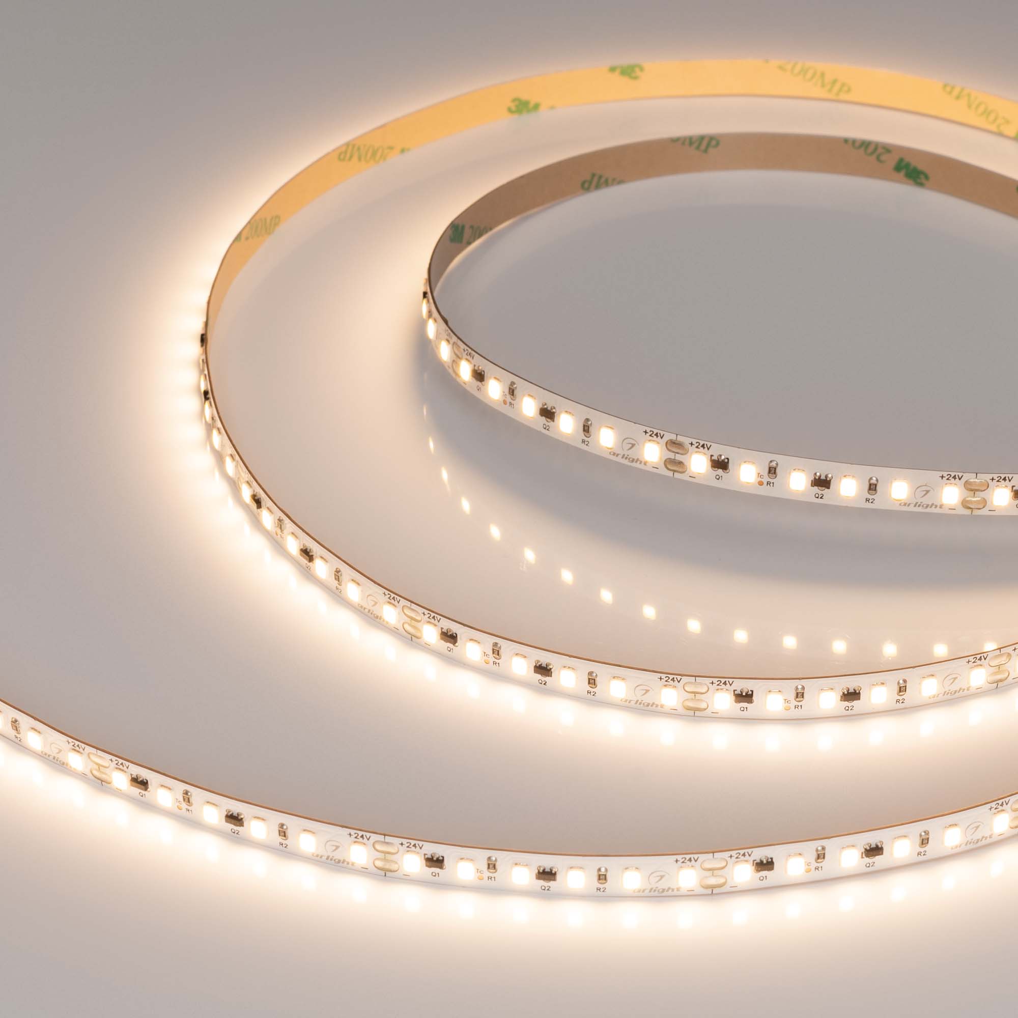 Arlight Лента IC-A120-8mm 24V Warm2700 (9.6 W/m, IP20, 2835, 10m) (стабилизированная)