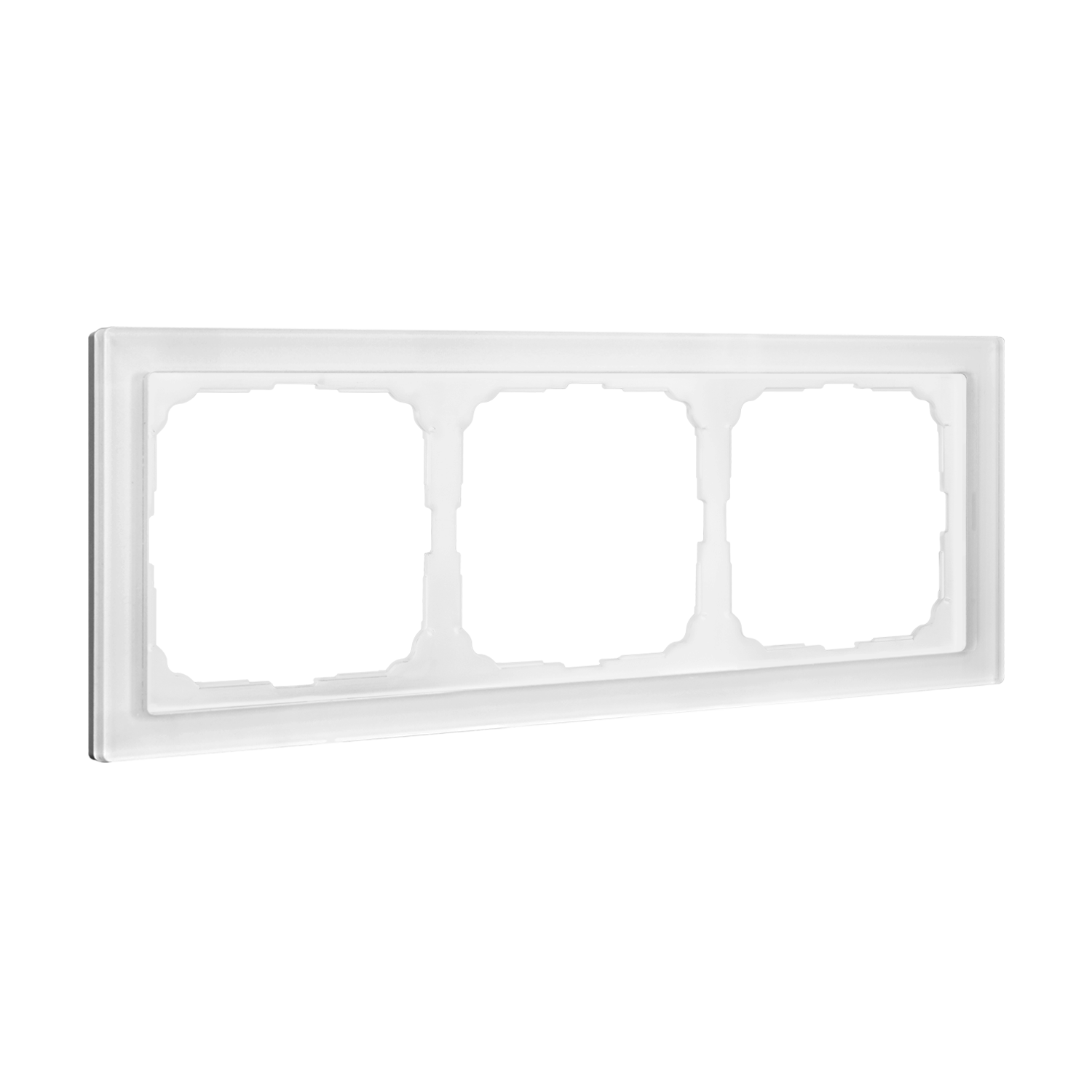 Systeme Electric ArtGallery Pure Органическое стекло Белый Рамка 3-ая