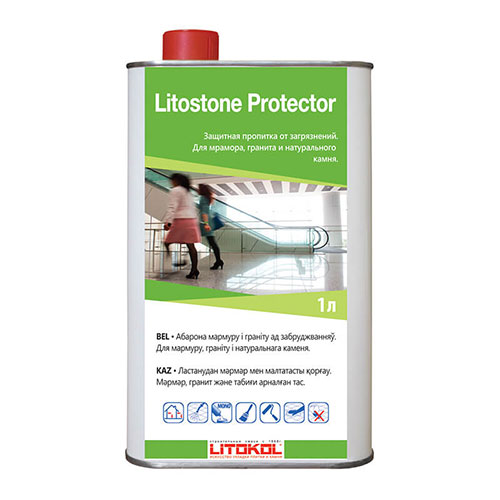 Пропитка защитная Litokol Litostone Protector, флакон 1 л