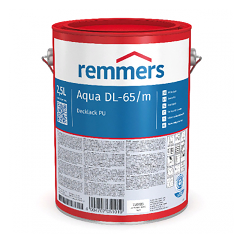 Водная PU-эмаль для деревянных изделий Remmers Aqua Dl-65/M-Decklack Pu Basis C (0.75л)