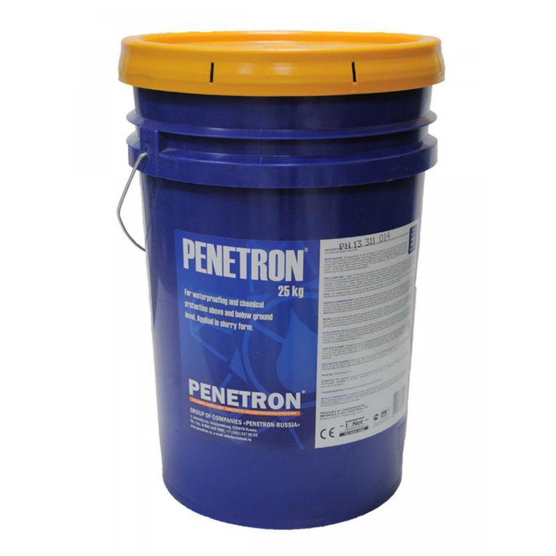 Гидроизоляция проникающая Пенетрон, 25 кг
