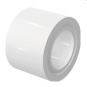 USYSTEMS кольцо для труб PE-Xa с упором белое 1135700