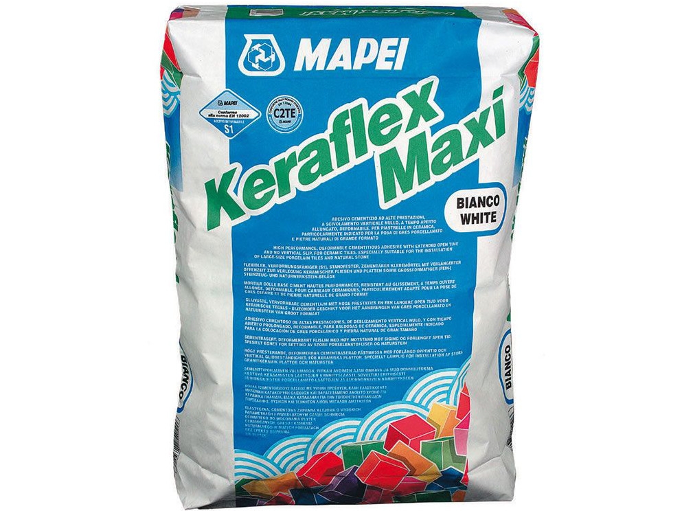 Клей для плитки Mapei Keraflex Maxi S1 (С2ТЕ S1) серый 25кг