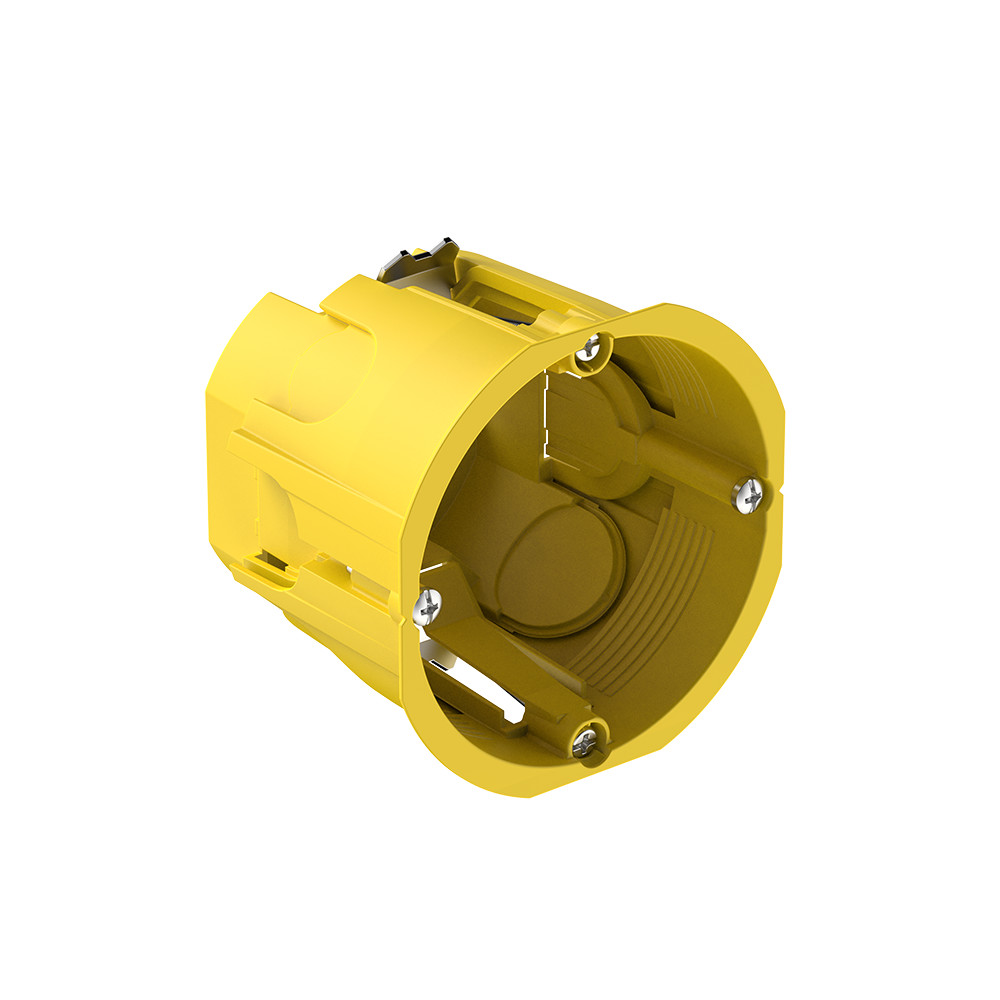 Systeme Electric MultiBox Коробка установочная для полых стен 68(65) х 60 мм Жёлтая