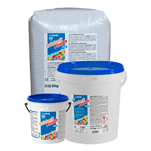 Ремонтный состав Mapei Triblock Finish (А+В+C) 31,25кг