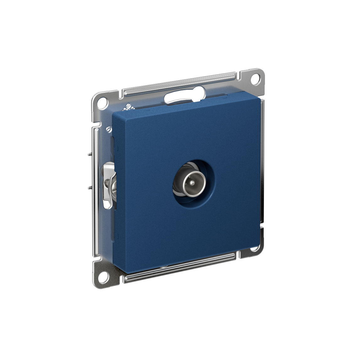 Systeme Electric AtlasDesign Аквамарин Розетка TV проходная 4DB, механизм