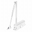 Доводчик дверной DC-080 WHITE 60-100 кг белый NOTEDO Доводчик дверной DC-080 WHITE 60-100 кг белый NOTEDO