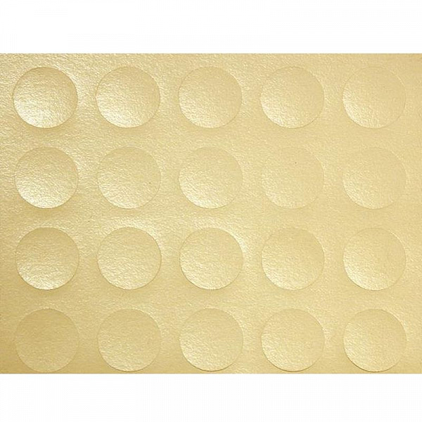 Заглушка самоклейка 14 мм крем (50 шт) - пакет Заглушка самоклейка 14 мм крем (50 шт) - пакет