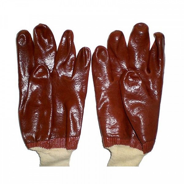 Перчатки Гранат с полным ПВХ покрытием Перчатки Гранат с полным ПВХ покрытием