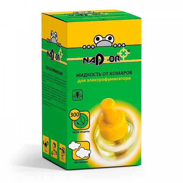 Жидкость от комаров для электрофумигатора без запаха, 30 мл Жидкость от комаров для электрофумигатора без запаха, 30 мл