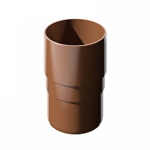 Муфта трубы ТехноНИКОЛЬ Коричневый Муфта трубы ТехноНИКОЛЬ Коричневый