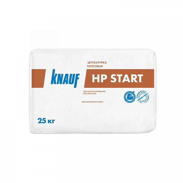 Штукатурка гипсовая Кнауф ХП Старт 25 кг Штукатурка гипсовая Кнауф ХП Старт 25 кг